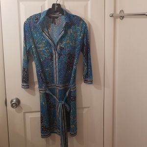 BCBG MAXAZRIA Floral Tunic